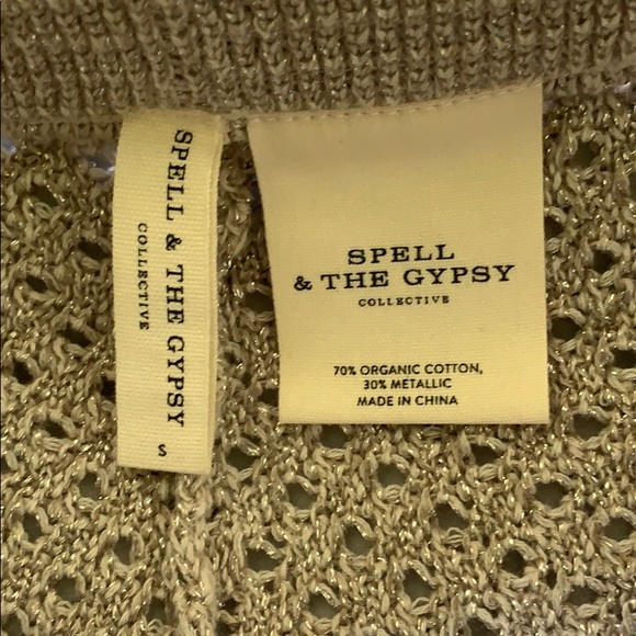 Spell Atlantic crochet boho shorts S - Picture 8 of 14